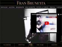Tablet Screenshot of franbrunetta.com